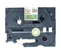 Brother TZe-RM54 - Satin - or sur vert menthe - Rouleau (2,4 cm x 4 m) 1 cassette(s) bande de ruban