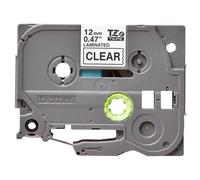 Brother TZe-S131 - Adhésif extra fort - noir sur transparent - Rouleau (1,2 cm x 8 m) 1 cassette(s) ruban laminé - pour Brother PT-D210, D600, H110; P-Touch PT-1005, D200, D450, D800, E550, H110, P300