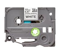 Brother TZe-S231 - Adhésif extra fort - noir sur blanc - Rouleau (1,2 cm x 8 m) 1 cassette(s) ruban laminé - pour Brother PT-D210, D600, H110; P-Touch PT-1005, D450, H110, P900; P-Touch Cube Plus PT-P