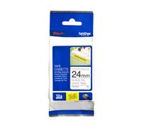 Brother TZe-S251 - (24 mm x 24 mm) - Noir sur blanc - Ruban