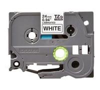 Brother TZe-S251 - Adhésif extra fort - noir sur blanc - Rouleau (2,4 cm x 8 m) 1 cassette(s) ruban laminé - pour Brother PT-D600; P-Touch PT-2430, 3600, 7600, 9800, D800, E500, E550, H500, P750, P900