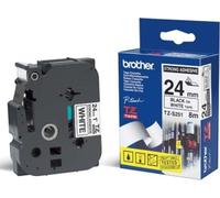 Brother - TZe-S251 blanc / noir (24mm,lamin.,extrêmement adh.)