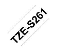 Brother TZe-S261 - (36 mm) - Noir sur blanc - Ruban