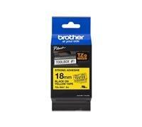 Brother TZe-S641 - (18 mm) - Noir sur jaune - Ruban