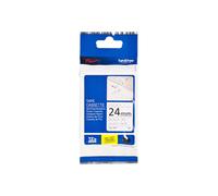 Brother TZe-SE5 - Black on white - Roll (2.4 cm x 8 m) 1 cassette(s) label tape