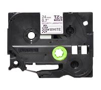 Brother TZe-SE5 - Noir sur blanc - Rouleau (2,4 cm x 8 m) 1 cassette(s) bande d'étiquettes - pour P-Touch PT-1400, PT-1650