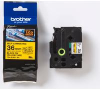 Brother TZe-SL661 - Adhésif - noir sur jaune - Rouleau (3,6 cm x 8 m)