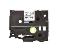 Brother TZE261CIV Ruban d'étiquettes 36mm Noir/Blanc, Adhésif Acrylique, Longueur 8m. Dimensions : 40x65x90mm, Poids 141g, Conditionnement 20 pièces.