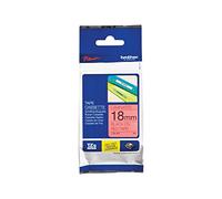 Brother TZE441 Ruban 18 mm Noir sur Rouge