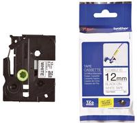 Brother TZEFX231 TZe-FX231 cartouche de ruban - laminé, 12 mm x 8 m, noir sur blanc