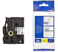 Brother TZEFX261 Cassette de ruban Brother 36mm blanc/noir TZEFX261