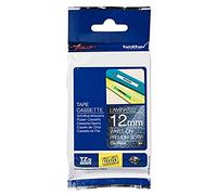 Brother TZEPR935 approprié pour PTouch 12mm blanc-argent Bande d'écriture 8m laminé