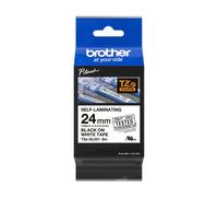 BROTHER TZeSL251 tape Black on White 24mm