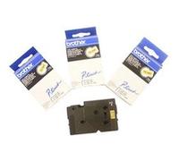 Brother TZFX651 - Noir sur jaune - Rouleau (2,4 cm) bande imprimante - pour Brother PT-D600; P-Touch PT-2430, 2470, 3600, 9800, D610, D800, E500, E550, H500, P750 Noir sur jaune G