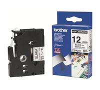 Brother TZN231 - Noir sur blanc - Rouleau (1,2 cm x 8 m) 1 unités bande imprimante - pour P-Touch PT-1080, PT-1250, PT-1290, PT-18, PT-1830, PT-2430, PT-2700, PT-GL-200