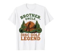 Brother Uncle Disc Golf Legend Scenic T-Shirt