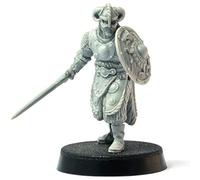 Brother Vinni Barbarian Hero, Wargame Miniature Saga 28 mm, résine, Gris