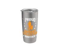 Brother Waste Worker, un collectionneur de déchets fier Gobelet isotherme en acier inoxydable double paroi