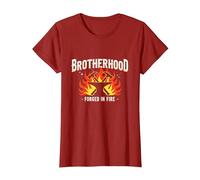 Brotherhood Forged in Fire Blacksmith Graphic, T-Shirt