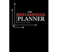 Brotherhood Planner-Crimson Edition: A Black Greek Life Journal for Men Who Lead