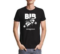 Brothers In Black T-shirt à manches courtes pour homme Modèle 161, Noir , XXL