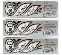 Brother's Love Brothers Lot de 3 lutins à barbe transparents 10 ml
