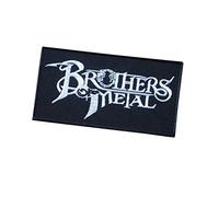 Brothers of Metal Applique en métal brodé à repasser