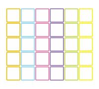 Brotosses Magnétiques - Remarques Collantes Effacées | Étiquettes Adhésives À L'essuyage | Notes De Tableau Blanc Réutilisables Pour Le Réfrigérateur, Le Bureau Et L'école | Ensemble De 30 Feuilles Po