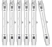 BROTOU 6er Ampoule Halogene R7s 78mm 100w Dimmable, 230V 2980lm 2800K Blanc Chaud J78-type for work lights, safety lights, landscape lights, Floor Lamp