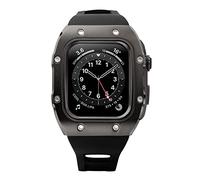 Brotte en silicone pour la bande 44 mm Braceuse en métal de modernis