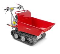 Brouette à moteur thermique à chenilles benne basculante manuelle 300KG 6,5CH 4 vitesses Torros MRD300