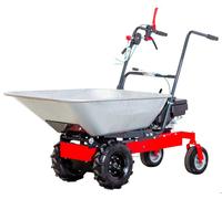 Brouette à moteur thermique avec benne en acier galvanisé 80L 200KG 3,2CH 2 vitesses Torros MK200F