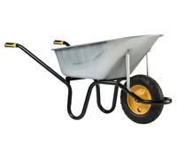 Brouette AKTIV PREMIUM RENO 110L Galva Roue Gonflée - HAEMMERLIN - 305402005