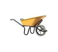 Brouette Bati Plus capacité 110 L Reno Alpha avec roue increvable Racing