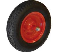 Brouette de roue pneumatique Maurer diamètre de la roue de 350 mm à 150 mm Axe