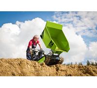 Brouette dumper a chenilles moteur 302cc 500 kg ZIPPER zi-md500hst