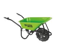 Zipper – Brouette à moteur électrique ZI-EWB500 – 24 V, 12 Ah, 500 W, 75 L, 150 kg