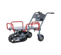 Brouette électrique à plateau 150kg sur chenille avec roues et skis Torros ERP150