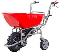 Brouette électrique châssis inclinable 115L 180KG - batterie 24V / 12Ah Torros EK200F