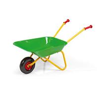 Rolly Toys Brouette en métal, Couleur Jaune/Vert.