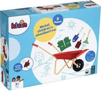 Brouette en métal - KLEIN - 7669 - Avec 3 outils et 1 paire de gants - Des 3 ans