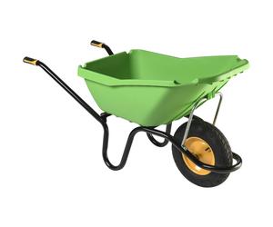Brouette Haemmerlin Polypro Pick Up 110L verte roue gonflée - 305122005