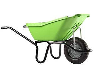 BROUETTE HAEMMERLIN POLYPRO Pick UP 110L Verte Roue GONFLÉE - 305122005