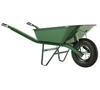 Brouette Haemmerlin Pro Select Bati Plus 100L Peinte Verte Roue Gonflée -302334106