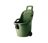 Brouette HELPY CART VERT AVEC ROUES 59,5X53 H88,5 ROBUSTE INDISPENSABLE