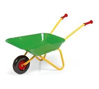 Brouette metal verte Enfant 80x38x41 cm - 10 L/50 kg