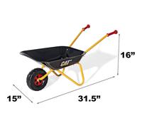 Brouette métallique cat (jouet)