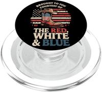 Brought to You Courtesy of The Red White Blue Cowboy Boot PopSockets PopGrip pour MagSafe