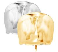 Brouhard, 2pcs accessoires en queue de cheval, coiffes de coiffure en queue de cheval porte-cheveux anneaux de cheveux accessoires de cheveux de coiffure gothique punk élastique pour femmes filles