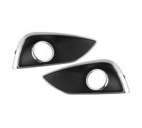 Brouillards Couverture Grille Pour Hyundai Pour IX35 Pour Tucson 2010-2012 Garniture Phare Antibrouillard Pare-chocs Avant Cadre Lampe Lunette Capot Chromé Calandre(Left)